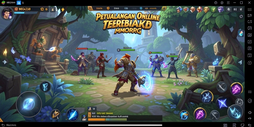 Tampilan gameplay MEGA338 yang penuh aksi dan petualangan.