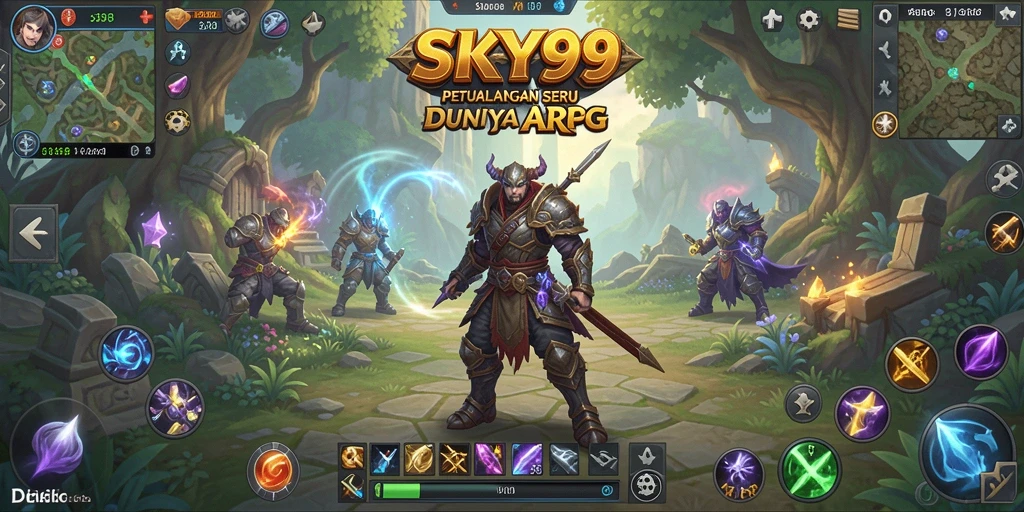 Tampilan gameplay <strong>SKY99</strong> yang memukau dan penuh aksi.